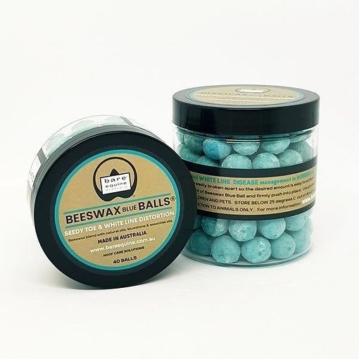 Picture of Beeswax Blue Balls for Seedy Toe - 40 balls