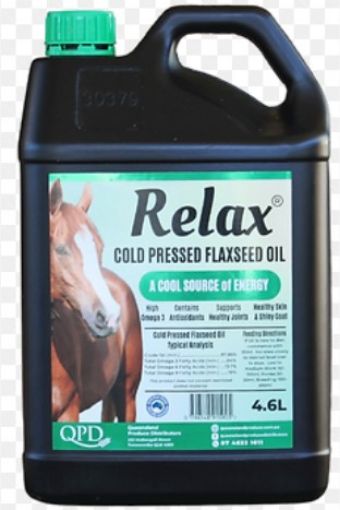 Picture of Relax Cold Pressed Flaxseed Oil 4.6L