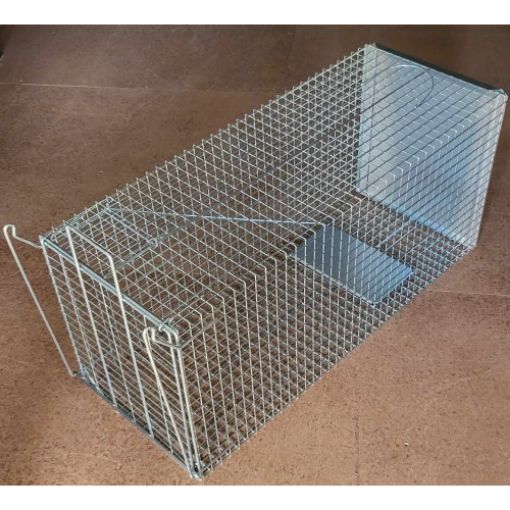 Mandalong Stock Feeds. Heavy Duty Fox Trap with Floor Plate