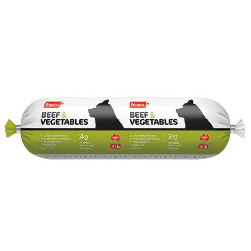 Picture of Prime 100 Beef & Veg 3kg Roll