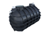 Picture of 3000L Low Profile Underground Septic Tank with Partition 
